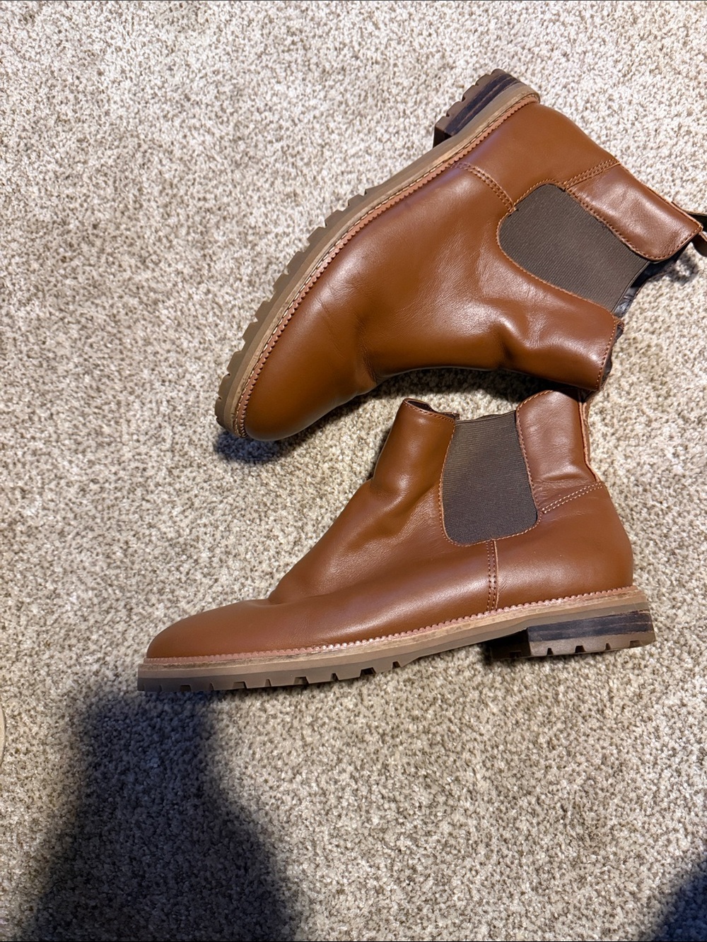 Woman’s Brown Leather Boots - Picture 2 of 8
